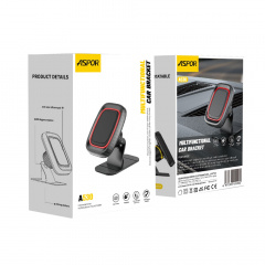 Автодержатель Aspor магнитный A530- черный Житомир