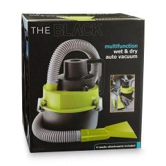Автомобильный пылесос RIAS The Black для сухой и влажной уборки 100W Green Курень
