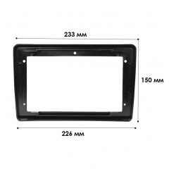 Переходная рамка Lesko 9" Dodge Dart 2012-2016 (11587-68382) Ахтырка