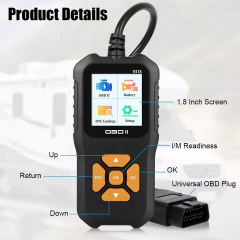 Автосканер диагностический No Brand CarD V318 OBD-2 сканер неисправностей автомобиля (Н051041) Чернігів