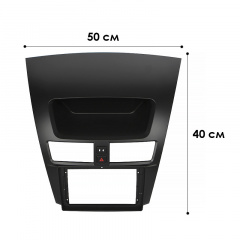 Переходная рамка 9 Lesko Mazda BT 50 2011-2020 (6536) Прилуки