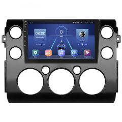 Штатная магнитола Lesko Toyota FJ Cruiser 2006-н.в. 9" 4/64Gb 4G Wi-Fi GPS Top (10695-57623) Обухов