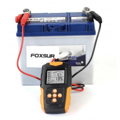 Тестер для аккумуляторных батарей Foxsur FBT-200 12/24В (H051276) Володарск-Волынский