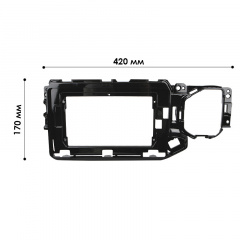 Переходная рамка для Chery Tiggo 5X 2017-2018 Lesko 10.1 (7044) Мелитополь