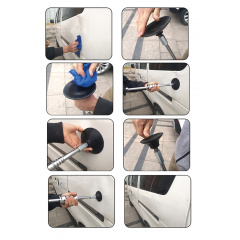 Обратный молоток для вытягивания вмятин Icar с присосками 38 см (Н051380) Камінь-Каширський