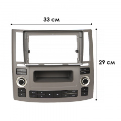 Переходной штатный комплект с проводкой Lesko 9" для Infiniti FX35 FX45 2007-2009 + canbus (11951-71568) Черкассы