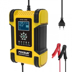 Зарядное устройство для авто аккумулятора Foxsur 12-24V 12А (2055670081) Шостка