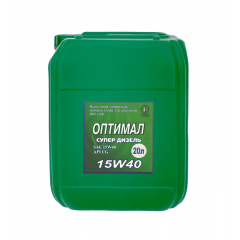 Масло моторное Optimal Супердизель 15W40 API CG-4 20 л Прилуки