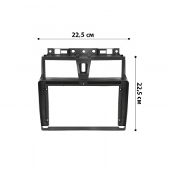 Переходная рамка 9 Lesko Geely Emgrand EC7 2014-2016 Emgrand 7 2016 (3857) Ромни