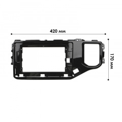 Переходная рамка для Chery Tiggo 4X 5X 2019-2020 Lesko 10.1 (7084) Боярка