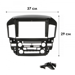 Переходная рамка Lesko 9" для авто Lexus RX300 Toyota Harrier 1997-2003 (11715-69422) Покровск