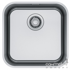 Квадратная кухонная мойка под столешницу Franke Smart SRX 110-40 122.0739.591 полированная сталь Токмак