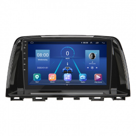Штатная магнитола Lesko 9" Mazda 6 III GJ 2012-2015 2/32Gb Wi-Fi GPS Base (9570-43098)