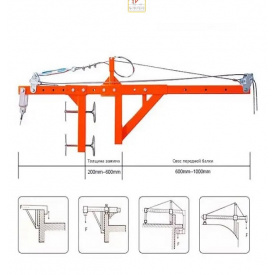 Консоль парапетная горячеоцинкованная