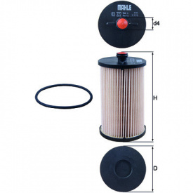 Топливный фильтр Mahle KX222D VW