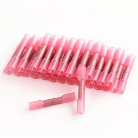 Соединительная гильза с термоусадкой под опресовку для быстрого монтажа 0.5 -1.5 мм Linco 10 шт красный (5384524574)