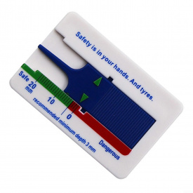 Измеритель глубины протектора шин 0-20 мм Icar Pro синий (050786)