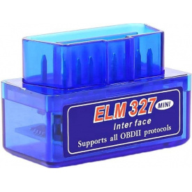 Автосканер диагностический адаптер ELM 327 v2.1 OBD 2 Bluetooth (RT050701)