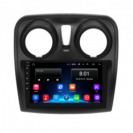 Штатная магнитола Lesko Renault Dokker I 2012-н.в. 9" 2/32Gb/ Wi-Fi Optima GPS Android (9831-35608)