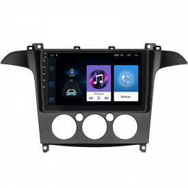 Штатная магнитола Lesko 9" Ford Galaxy II 2006-2010 1/16Gb/ Wi-Fi GPS Optima