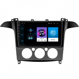 Штатная магнитола 9" Lesko для Ford S-MAX I 2006-2010 1/16Gb/ Wi-Fi Optima Форд