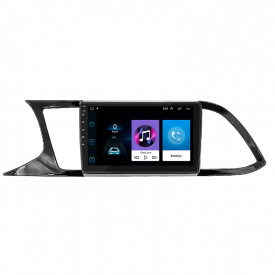 Штатная магнитола Lesko 9" SEAT Leon III Рестайлинг 2016-2020 1/16Gb/ Wi-Fi Optima (9584-38324)