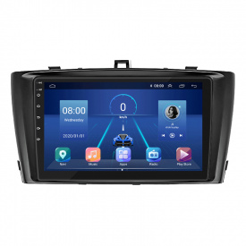 Штатная магнитола Lesko 9" Toyota Avensis III Рестайлинг 2011-2015 6/128Gb 4G Wi-Fi GPS Top (9692-43828)