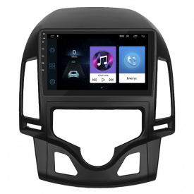 Штатная магнитола 9" Lesko для Hyundai i30 I Рестайлинг 2010-2012 1/16Gb Wi-Fi GPS Base Хюндай