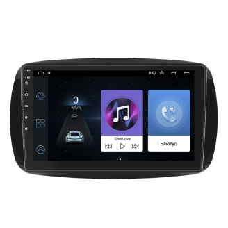 Штатная магнитола Lesko для Smart Fortwo III 2014-н.в. IPS 9