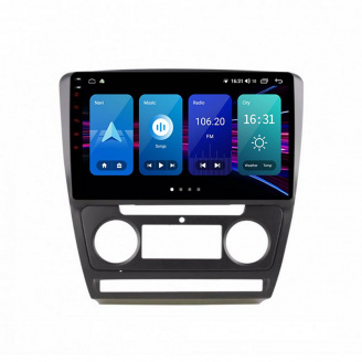 Штатная магнитола Torssen Skoda Octavia A5 08-13 black NF10 Carplay