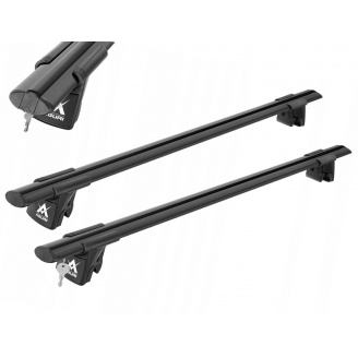 Автобагажник на крышу для MERCEDES BENZ C-klasa (S203) Kombi 2001-2003 Aguri Runner Black