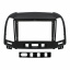 Переходная рамка 9" Lesko для Hyundai Santa Fe 2006-2012гг. (HY 148N)Black Енергодар
