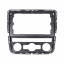 Переходная рамка Lesko 9" Volkswagen Passat 2012-2015/ Scirocco R 2009-2014 AC (9255-37857) Лозовая