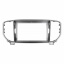 Переходная рамка 9" Lesko для Kia Sportage 4 2018+ (KI 077N) Silver Киа спортейдж Київ