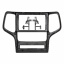 Переходная рамка Lesko 9" Jeep Grand Cherokee 2011-2013 (10187-45612) Мелитополь