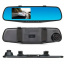 Автомобильный видеорегистратор зеркало BaсkView DVR L711 Full HD с фронтальной и камерой заднего вида + Карта памяти 32Гб Київ