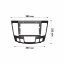 Рамка переходная Lesko 9" Hyundai Sonata NF 2008-2010 AC (10136-43506) Боярка