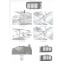 Автобагажник на крышу для MITSUBISHI Pajero mk II LWB, SUV 1991-1998 Aguri Runner Black Хуст
