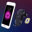 Автомобильный держатель Fast Wireless Charge Aspor A523 10W- черный Обухів