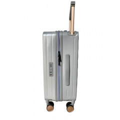 Чемодан Milano bag 015 M 60 л Серебряный (015/71/50) Балаклея
