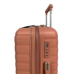 Чемодан Snowball Madisson 51203 S 39 л Розовое золото (51203/66/51) Хмельник