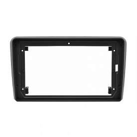 Переходная рамка Lesko Black для Audi A3 2008-2012 гг. (6683) 9"