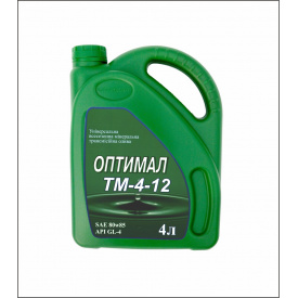 Масло трансмиссионное Optimal ТМ 4-12 80W85 4 л