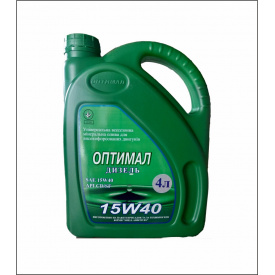 Масло моторное Optimal Дизель 15W40 API CD/SF 4 л