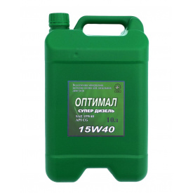 Масло моторное Optimal Супердизель 15W40 API CG-4 10 л