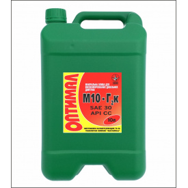Масло моторное Optimal М10-Г2К для грузовых автомобилей 10 л