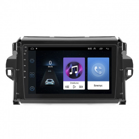Штатная магнитола Lesko Toyota Fortuner II Рестайлинг 2020-н.в. 9" 1/16Gb Wi-Fi GPS Base (9673-55121)