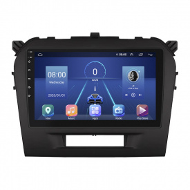 Штатная магнитола Lesko Suzuki Vitara II 2014-2019 9" 6/128Gb 4G Wi-Fi GPS Top (10284-53939)