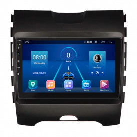 Штатная магнитола Lesko Ford Edge II 2015-2018 9" 6/128Gb 4G Wi-Fi GPS Top