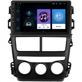 Штатная магнитола Lesko для Toyota Yaris III Рестайлинг 2 2017-2020 9" 1/16Gb Wi-Fi GPS Base (10874-60909)